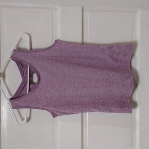 Everlast Junior's Crop Top Size L/G 14 Sleeveless Lilac Color